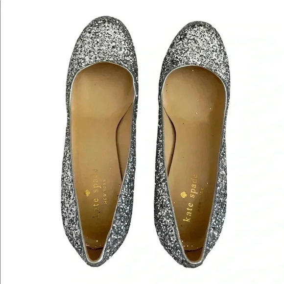 EUC Kate Spade Karolina High-Heel glitter pump sz 6 - Picture 1 of 5